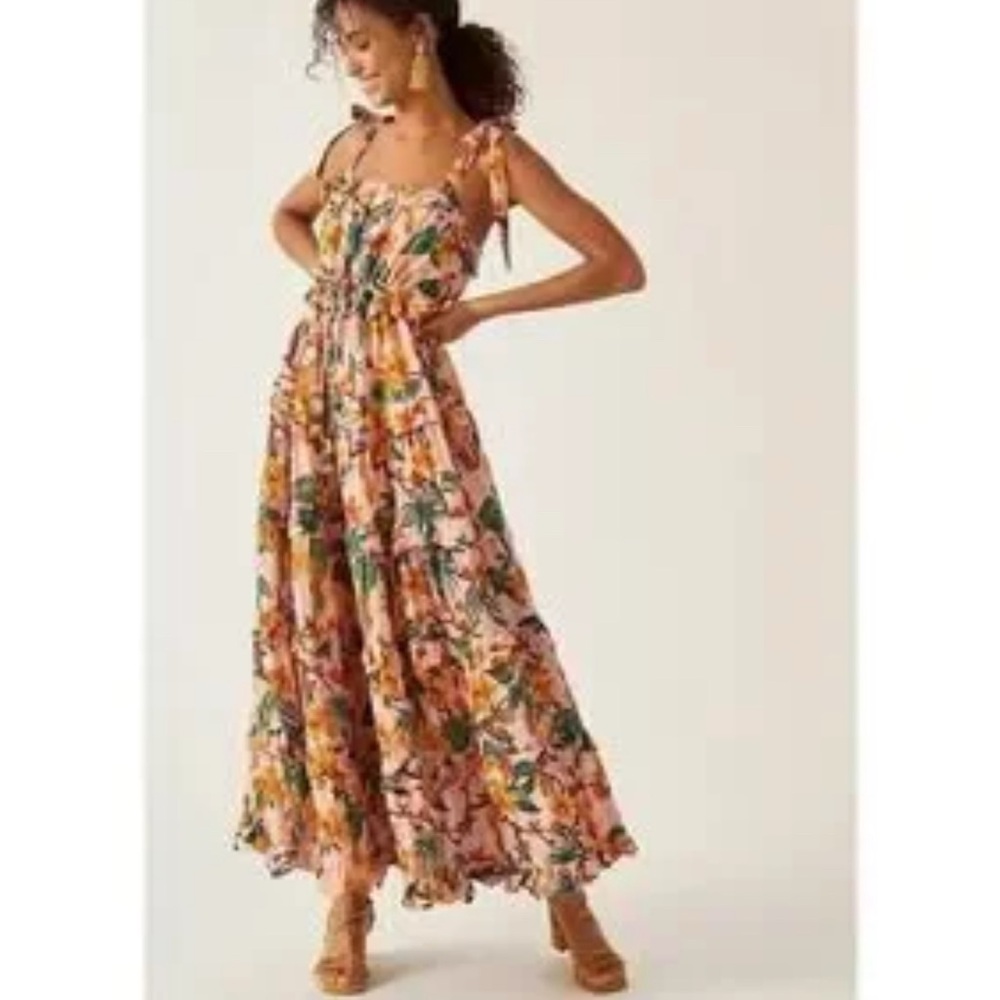 City Chic Multicolor Floral Maxi Dress